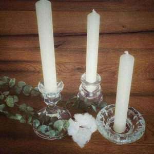 Kerzenständer Mix & Match Kristall zum Verleih für deine Hochzeit